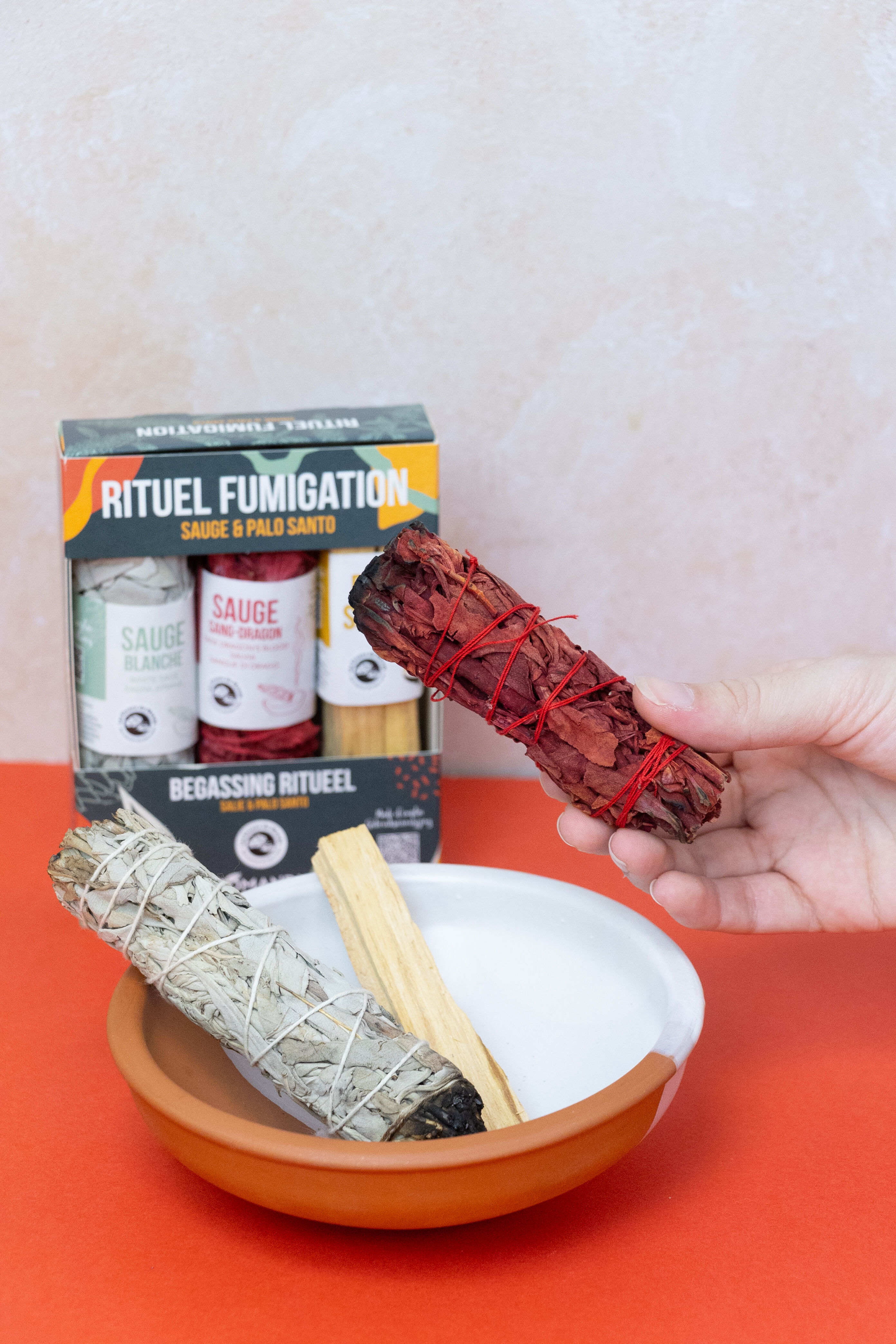 Fumigation bio - Coffret Mon Rituel - Aromandise