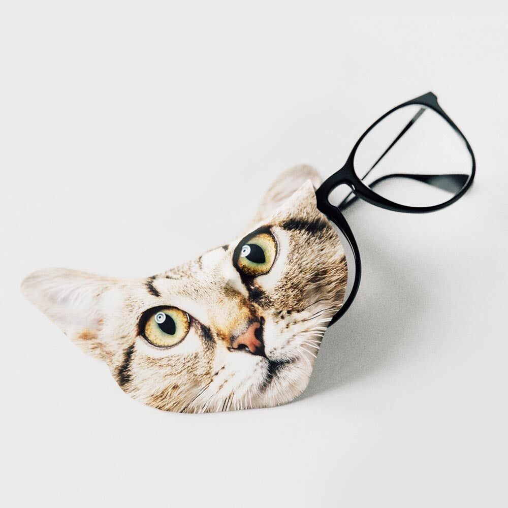 Katzen-Linsenreinigungstuch 👓