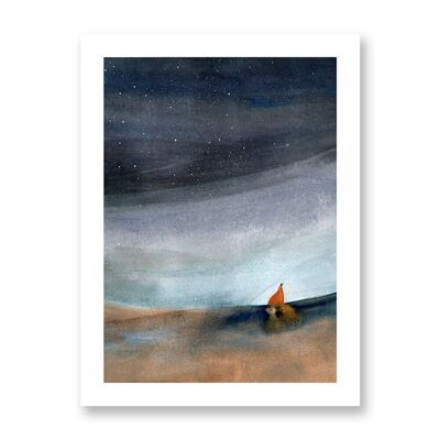 Creatura del tempo cosmico - Poster artistico