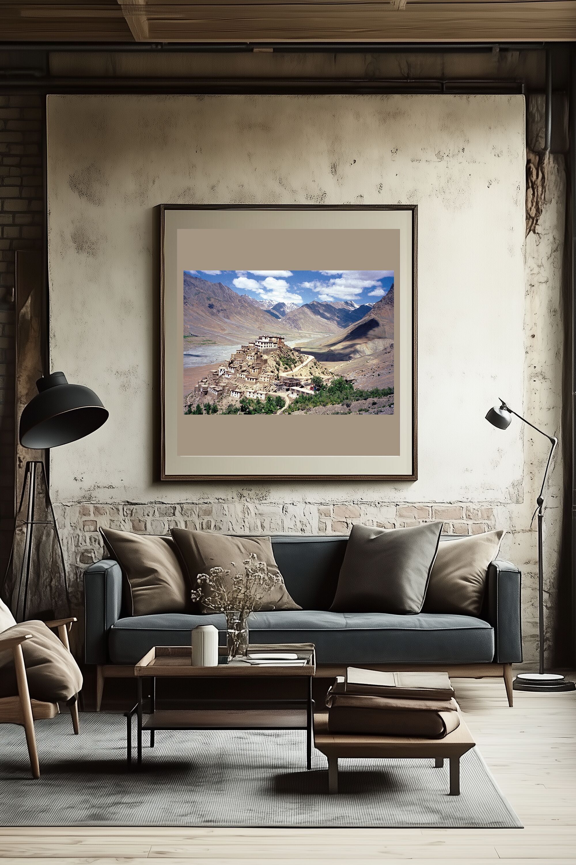 Ki Gompa - Spiti Valley | Puzzle d'art  | Tableau