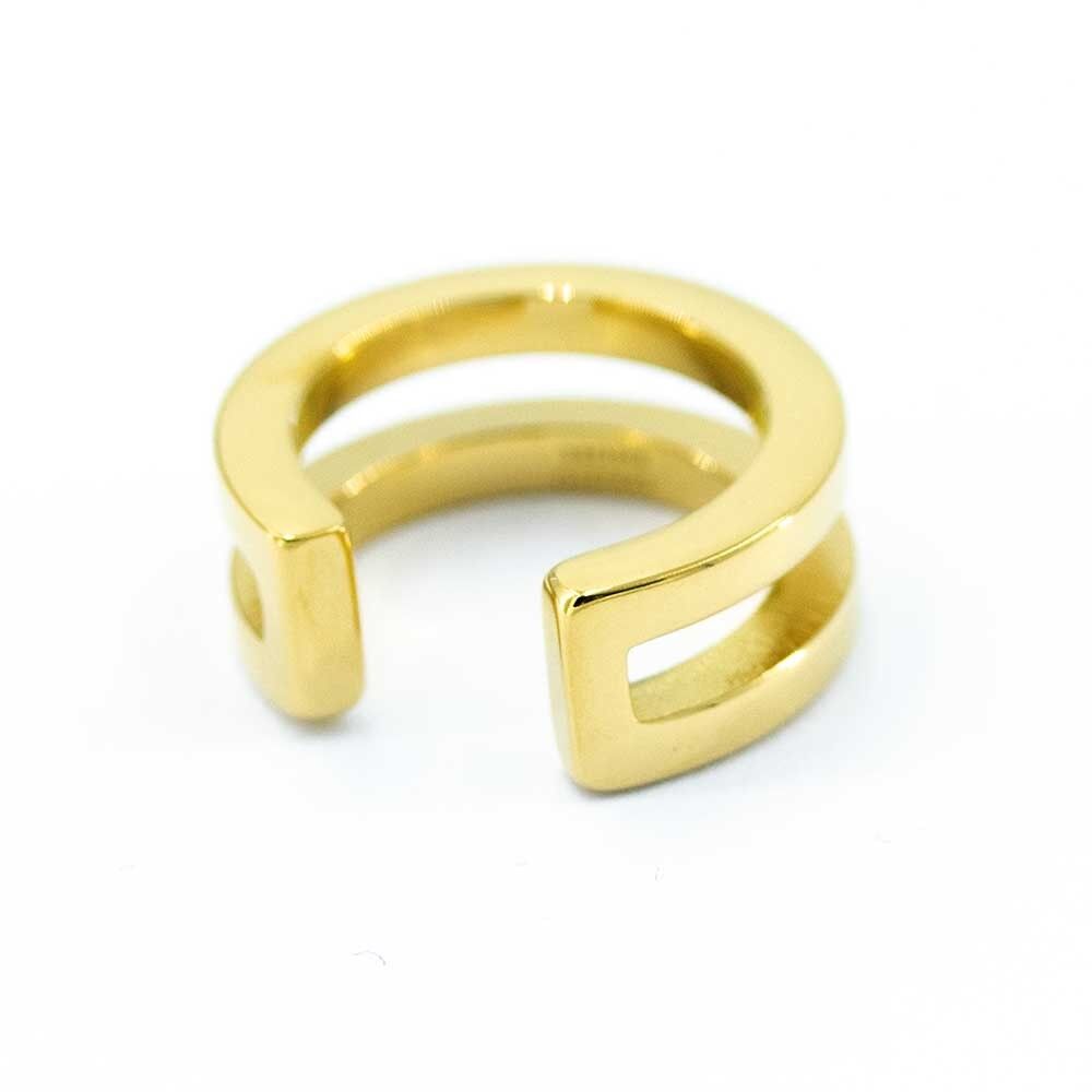 Edelstahlcreolen Damen Earcuff 02, leicht und robust