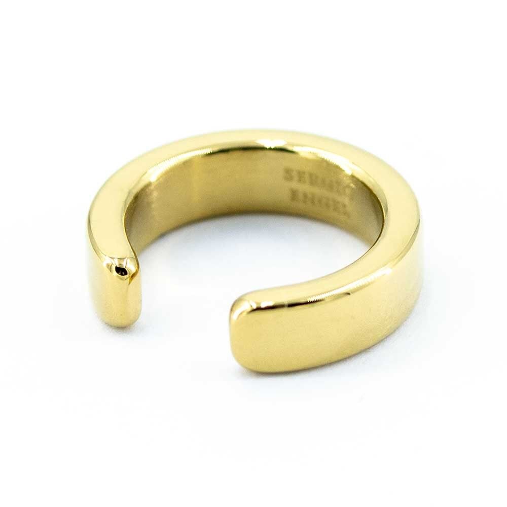 Edelstahlcreolen Damen Earcuff 03, leicht und robust