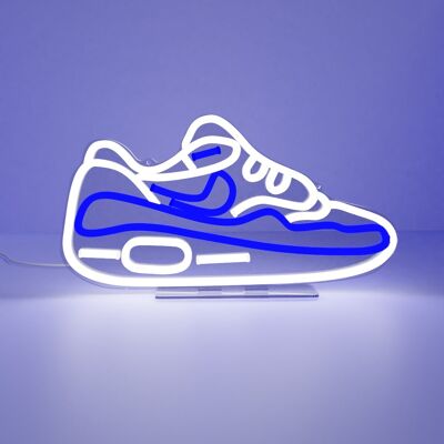 Blue Maxed Sneaker LED Neon Sign-EU Plug