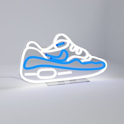 Blue Maxed Sneaker LED Neon Sign-UK Plug