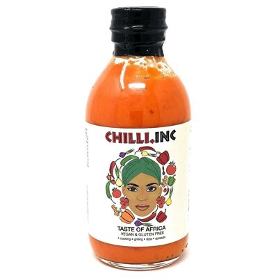 Sauce au piment rouge | 200 ml | Chilli Inc | D'inspiration nigériane