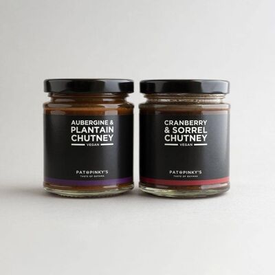 Paquet de chutney | 2x chutney | Pat & Pinky's