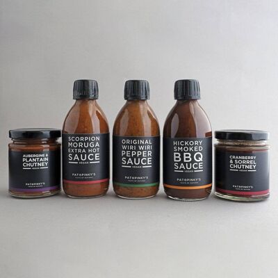 Pepper Sauce & Chutney Bundle | Pat & Pinky's