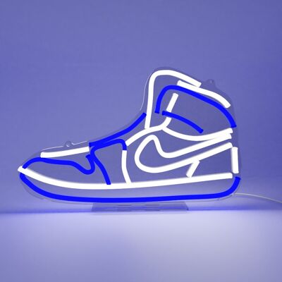 Blue Favourite sneaker LED Neon sign-UK Plug