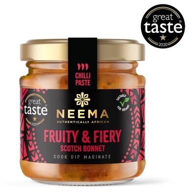 Pâte de piment Scotch Bonnet | 106 ml | Neema Food | Africain
