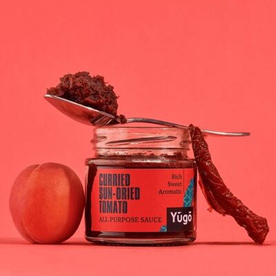 Pâte de tomates séchées au soleil et au curry | Yugo | 125 ml