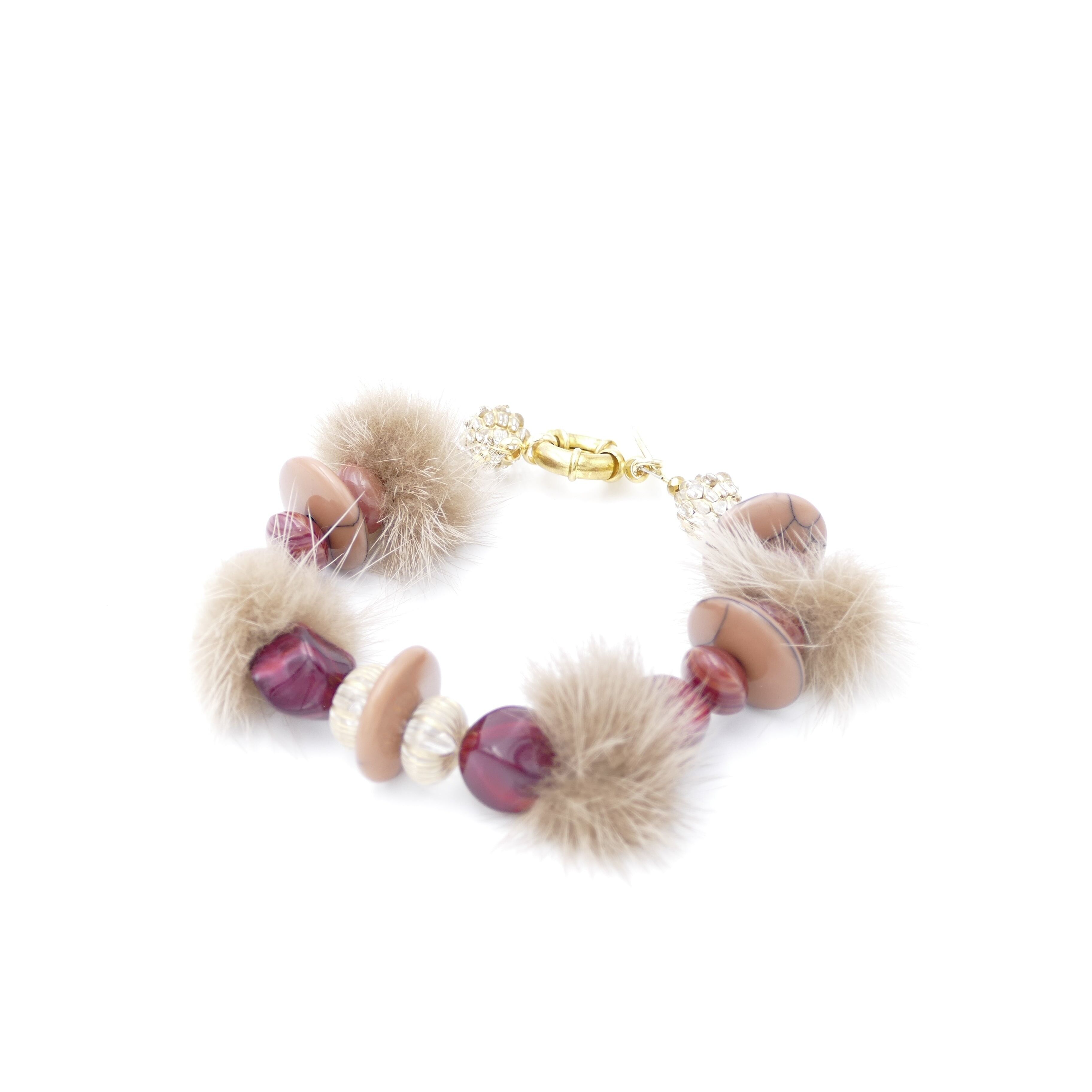 Bracciale pelliccia Benita
