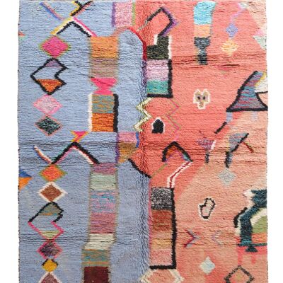Moroccan Berber rug pure wool 211 x 288 cm