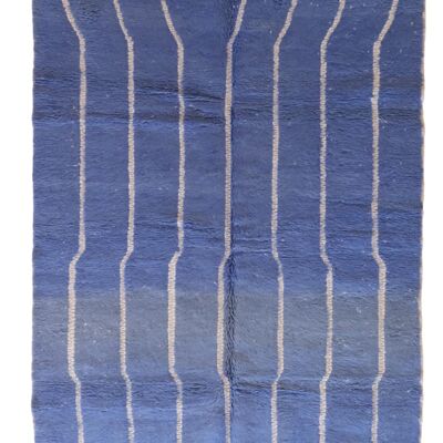 Alfombra marroquí moderna de lana 202 x 289 cm