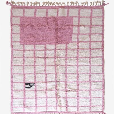 Modern Moroccan Berber wool rug 222 x 285 cm