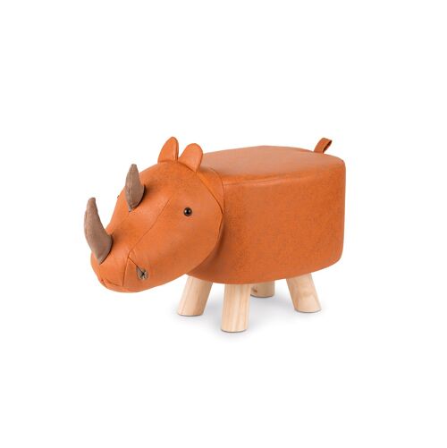 Noxxiez Tabouret : RHINO 54x30x30cm, orange, 3+