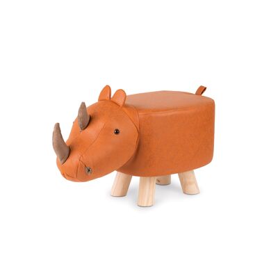 Noxxiez Hocker: RHINO 54x30x30cm, orange, 3+