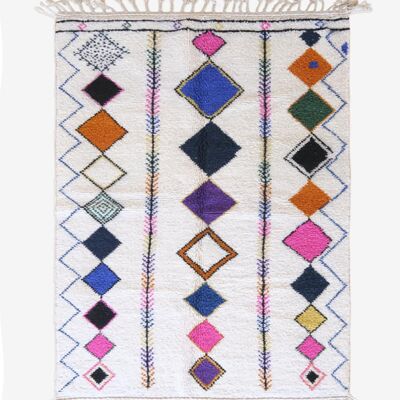 Tapis berbere marocain pure laine 158 x 248 cm
