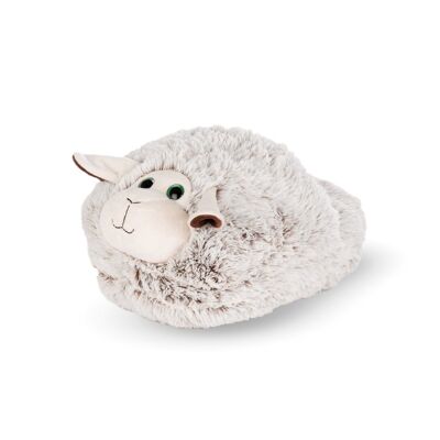 Scaldapiedi Noxxiez Peluche: PECORA GRIGIA H15xL25xP35cm, peluche, 3+