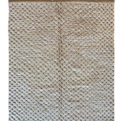 Alfombra bereber marroquí de pura lana 237 x 300 cm