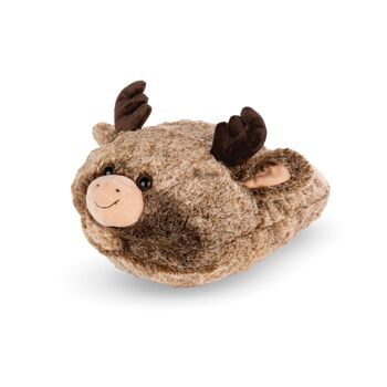 Noxxiez Peluche chauffe-pied: RENNE H15xB25xD35cm, peluche, 3+