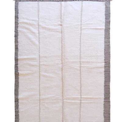 Alfombra bereber marroquí de pura lana 239 x 347 cm