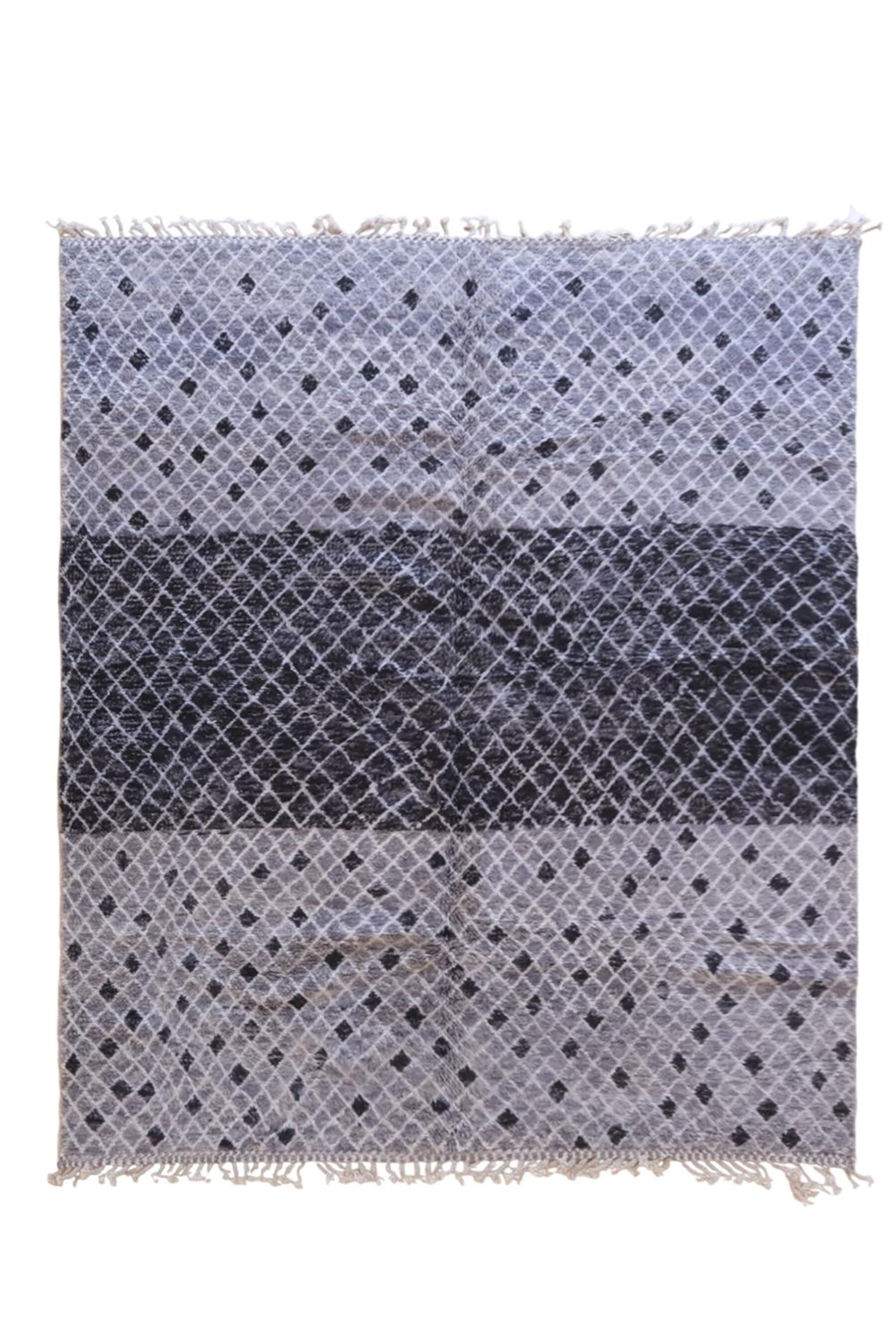 Tappeto berbero marocchino contemporaneo 246 x 302 cm