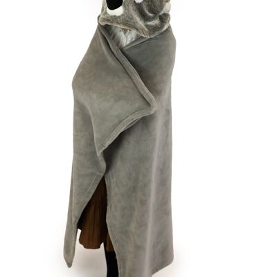 Noxxiez Blanket: KOALA 130x100cm, plush, 3+
