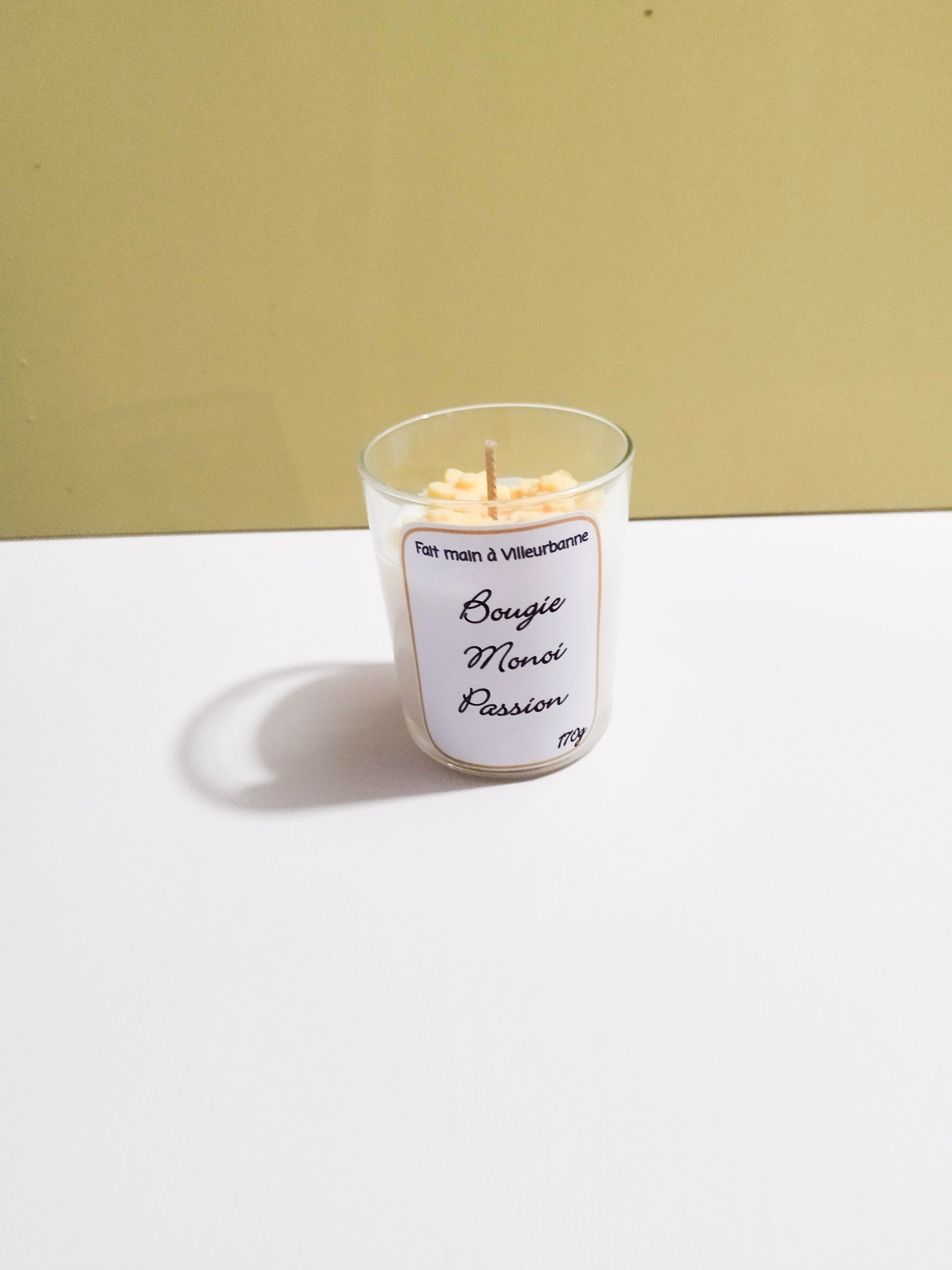 Monoï Passion Candle – 170 g, Handmade