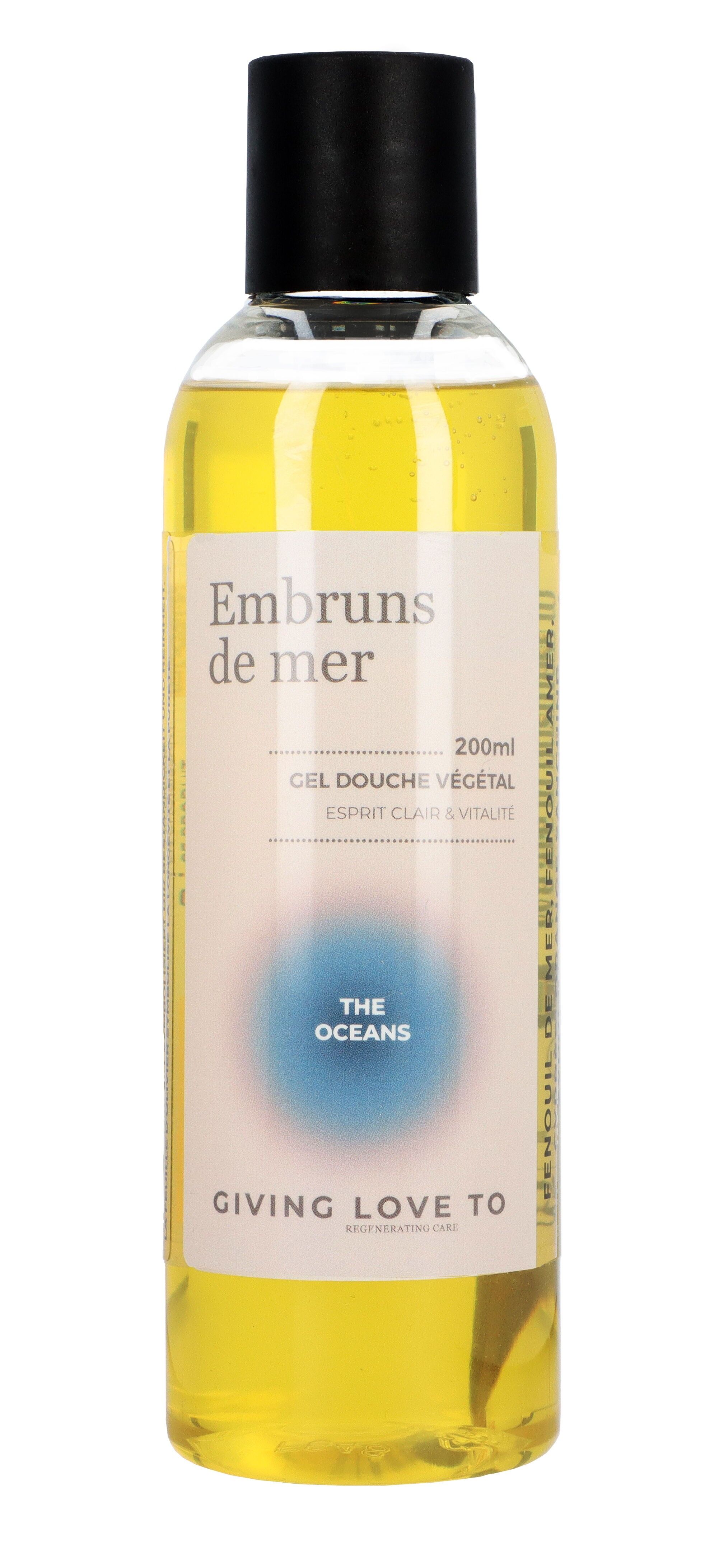 Gel de ducha LES OCEANS Esprit clair & vitalité 200 ml