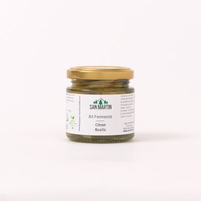 Ajo Fermentado - Limón, Albahaca