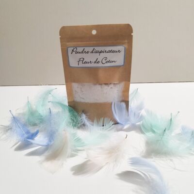 Polvere per aspirapolvere Cotton Flower