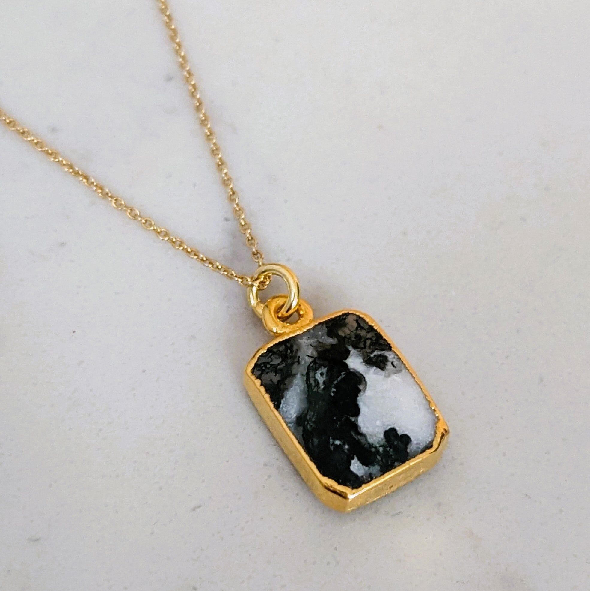 Collana in agata The Rectangle Tree