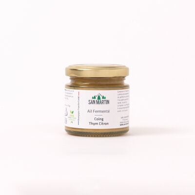 Fermentierter Knoblauch - Quitte, Zitronenthymian