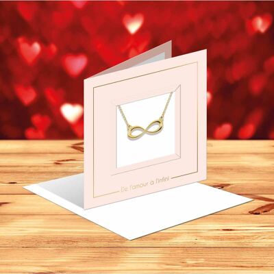 Carta Gioiello - Collana Infinito