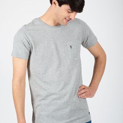 Camiseta gris melange