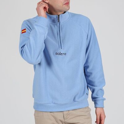Felpa unisex in pile polare Blu