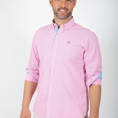 Chemise vichi rose