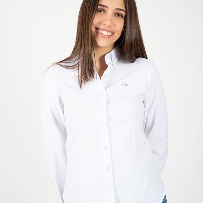 Camicia Oxford bianca