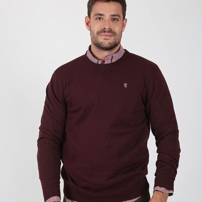 Garnet Round Neck Sweater