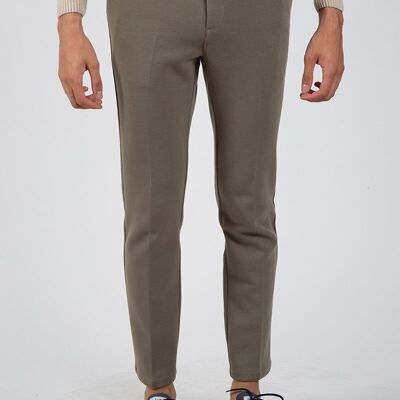 Pantalón verde elástico