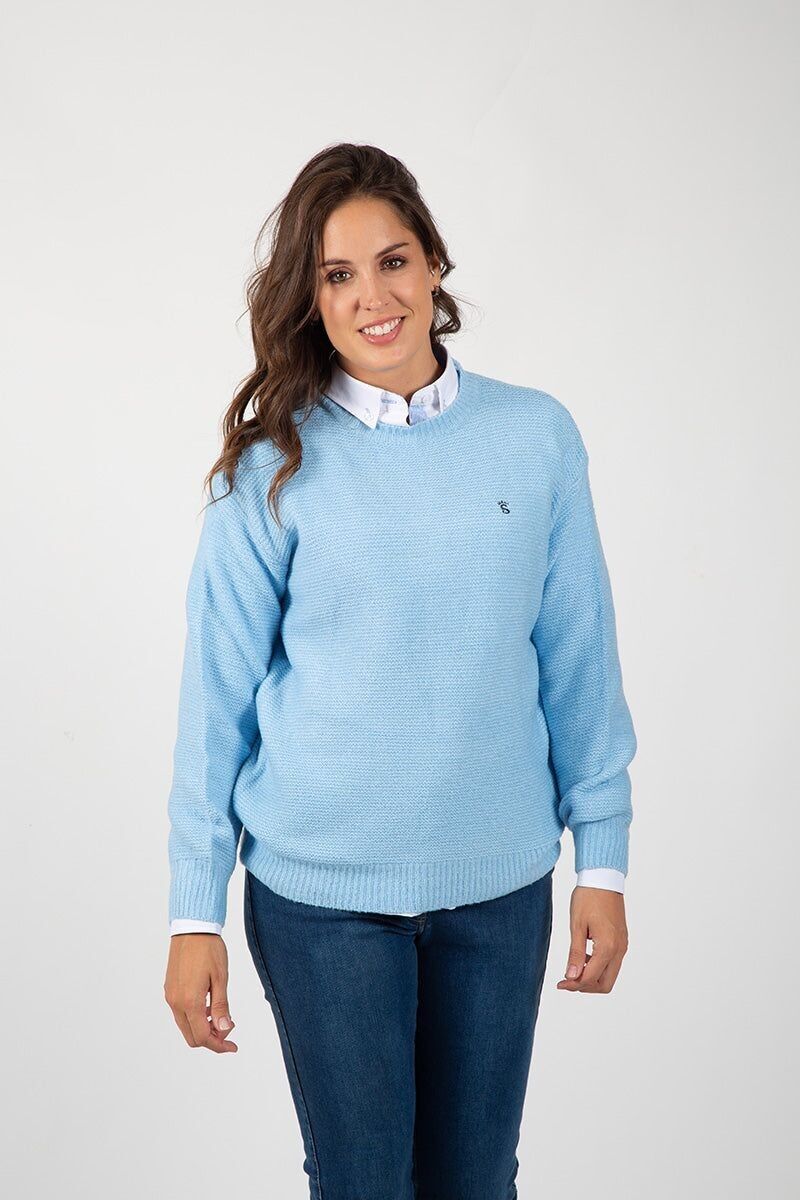 Maglione azzurro