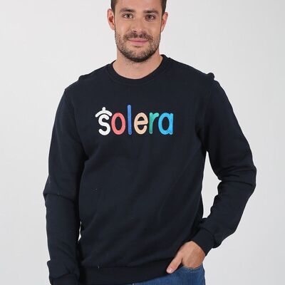 Sweat-shirt bleu marine
