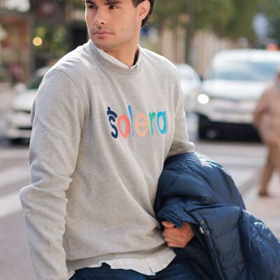 Gray sweatshirt