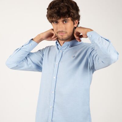 Chemise bleu clair