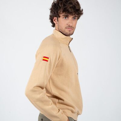 Sweat-shirt beige