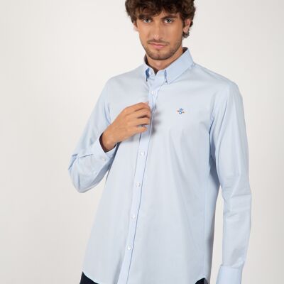 Chemise bleu clair