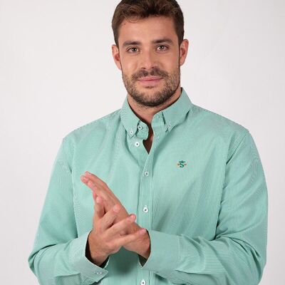 Chemise verte