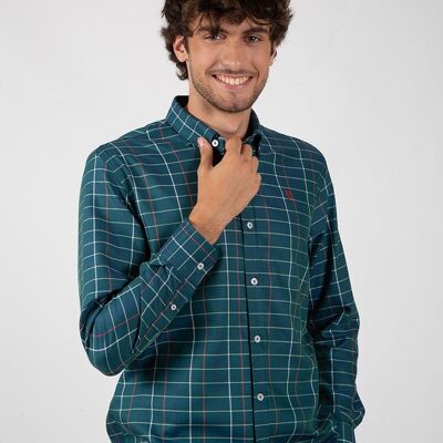 Chemise verte