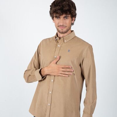 Camicia marrone chiaro