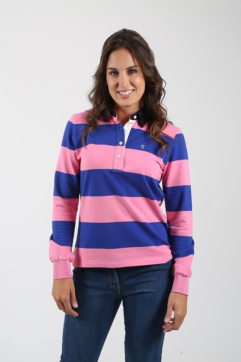 Polo da rugby alla fragola